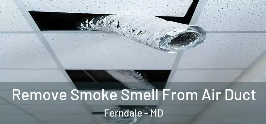  Remove Smoke Smell From Air Duct Ferndale - MD